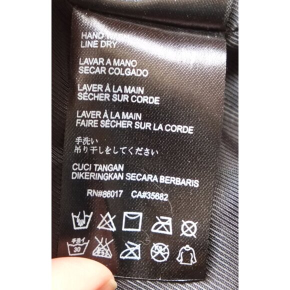 Black Bebe hip-length faux fur and leather vest - XS/S - Picture 10 of 11